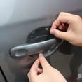 thumbnail image 2 of Sticker Guard Cover Handle 8pcs Scratch Door Protector Car Clear Film Car Sticker, 2 of 8