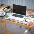 thumbnail image 3 of Long Mouse Pads for Desk,Pioneer Flower Floral Print Pattern Desk Mats on Top Of Desks, Desk Mouse Pad Extra Large with 3mm Non-Slip Base and Stitched Edge for Gaming,Office,Work,Home 35.4"x15.7", 3 of 6