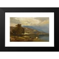 thumbnail image 2 of Sidney Richard Percy 14x11 Black Modern Framed Museum Art Print Titled - The Glastyn Near Beddgelert, North Wales (1871), 2 of 5