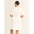 thumbnail image 2 of Free Assembly Women’s Cotton Utility Mini Dress with Short Sleeves, Sizes XS-4X, 2 of 5