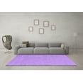 thumbnail image 3 of Ahgly Company Indoor Square Abstract Purple Contemporary Area Rugs, 6' Square, 3 of 4