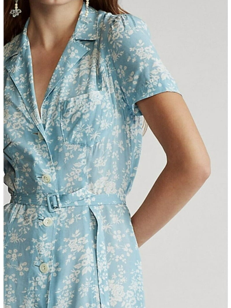 short sleeve cotton midi dress polo ralph lauren Polo Ralph Lauren