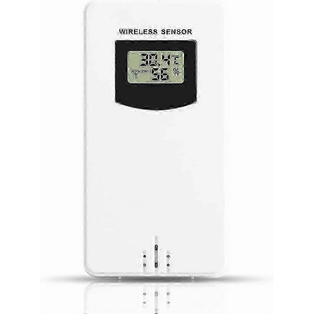 Wireless Sensor Probe Temperature Monitor - Outdoor Replacement Sensor for Weather Station)