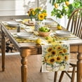 thumbnail image 6 of Sm:)e Summer Sunflowers Placemats Set of 4, Vintage Spring Summer Flower Home Kitchen Dining Decor,12 x 18 Inch, 6 of 7