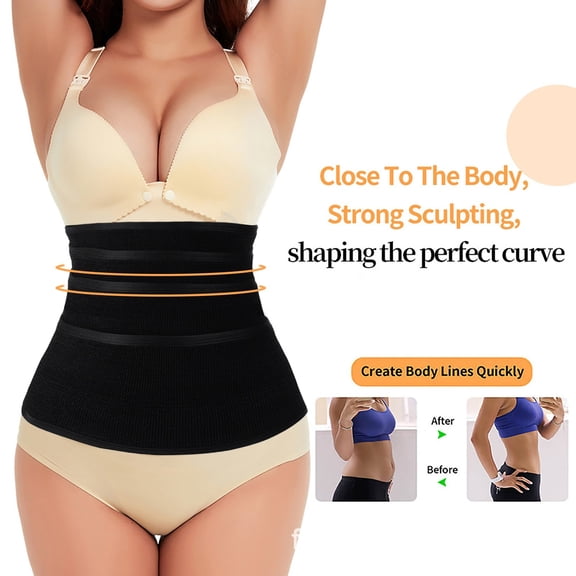 Qepwscx Women Waist Trainer Corset Belt: Under Clothes Sport Long Waist Trainer Belt for Women Man - Waist Trimmers Belt - Body Shaper Workout Corset Tops Shapewear for Women