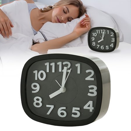 XYKA Alarm Clock for Bedroom, Modern Digital Clock for Living Room Stylish Alarm Clock Silent Electronic Clock For Student Bedrooms Modern Bedside Decor With Snooze Function
