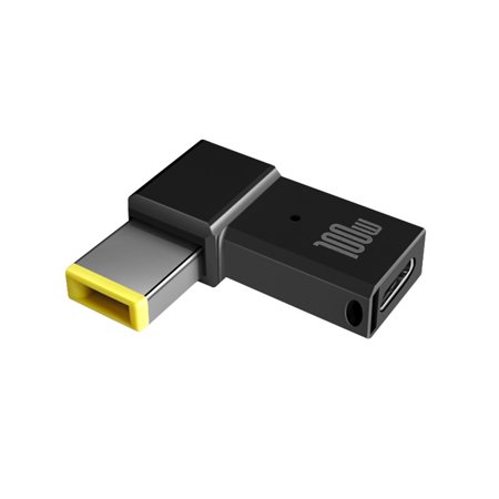 LIWEN Charging Adapter Portable Fast Charging PD 100W Type-C to Square Plug Charging Converter for ThinkPad