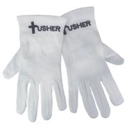 Swanson Christian Supply 150425 Gloves Usher With Cross White Cotton Med
