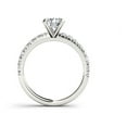 thumbnail image 3 of 1-1/2 Carat T.W. Diamond Classic 14kt White Gold Engagement Ring, 3 of 5