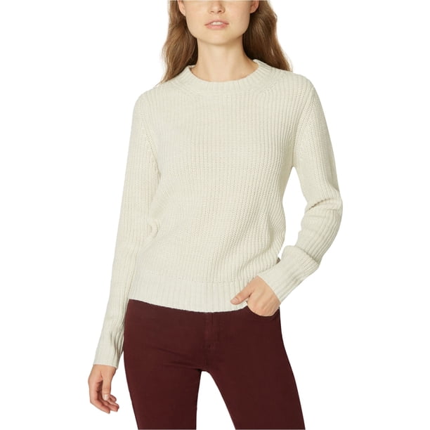 Suéter Sanctuary Clothing con espalda abierta para mujer blanco roto grande