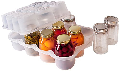 Semi-Clear JarBox Canning Jar Quart 