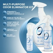 Zero Odor Multi-Purpose Odor Eliminator Spray Kit Home Air & Surface Deodorizer 3 Pack