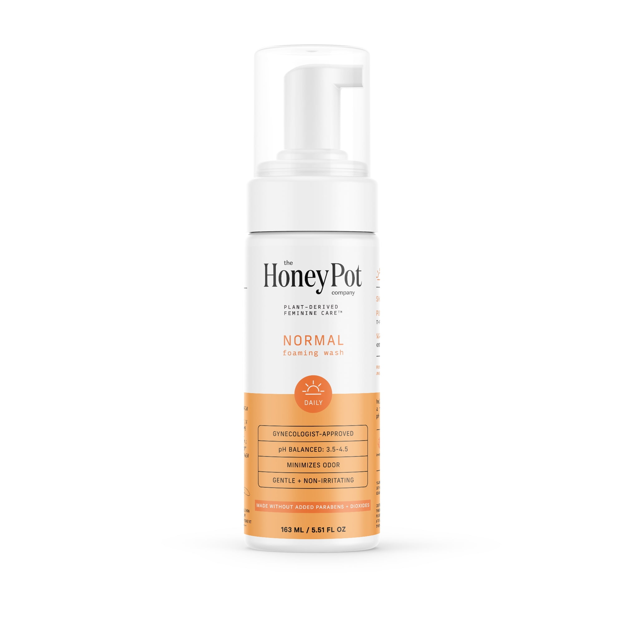 The Honey Pot Company, Normal Feminine Foaming Wash, 5.51 fl. oz.