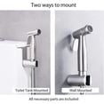 thumbnail image 3 of Toilet Er/less Steel Handheld Er With Hook, Easy To In, For Personal Hygiene And Basin Toilet Er, 3 of 5