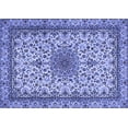 thumbnail image 1 of Ahgly Company Indoor Rectangle Medallion Blue Traditional Area Rugs, 5' x 7', 1 of 4