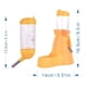 thumbnail image 5 of Botella de agua para hámster, botella de agua automática para mascotas pequeñas con base de contenedor de alimentos, botellas de alimentación de agua colgantes, dispensador automático para animales, 5 of 8