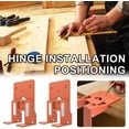 thumbnail image 2 of Magnetic Cabinet Door Hinge Spacer, 2.6mm Gaps Alignment Tool for Cabinet Door Installation, Strong Magnetic Hinge Jig for Perfect Doors Gaps,Quick Mounting & Alignment Assist, 2 of 9