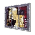 thumbnail image 3 of AllMyWalls PALM00007 Ruth Palmer Merlot Movement, 3 of 3