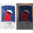 thumbnail image 2 of Caroline's Treasures BB8873CNL Nautical Month 2 Ceramic Night Light, 6x4x3", multicolor, 2 of 2