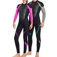 thumbnail image 2 of Eigraketly Traje de buceo de manga larga impermeable a prueba de sol traje de buceo para nadar Deportes acuáticos hombre negro XL Eigraketly OD020697-04, 2 of 6