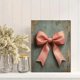 thumbnail image 2 of Qisvanset Framed Canvas Wall Art 12x16 Inch Pink Bow James Coquette Scripture Trendy Gift Art, 2 of 5