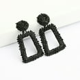 thumbnail image 2 of Pendientes de aleación trapezoidal geométrica hueca a la moda para mujer Wmkox8yi sjalhkljlk4206, 2 of 4