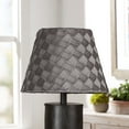 Better Homes & Gardens Tapered Pleat Fabric Drum Accent Lamp Shade