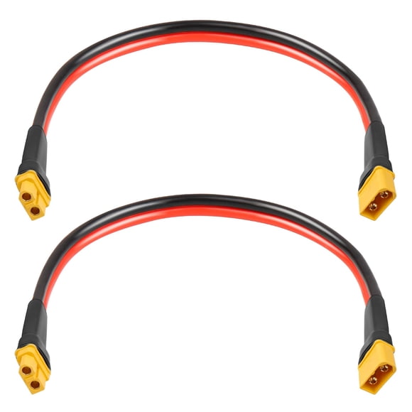 Cable de Extensión XT60 XRDS-RF 30 cm 10AWG Cobre Estañado 2 Piezas