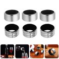 thumbnail image 3 of 12pcs Anillos de goteo de botella de vino tinto de acero inoxidable Anillos de cuello de botella a prueba de goteo, 3 of 5