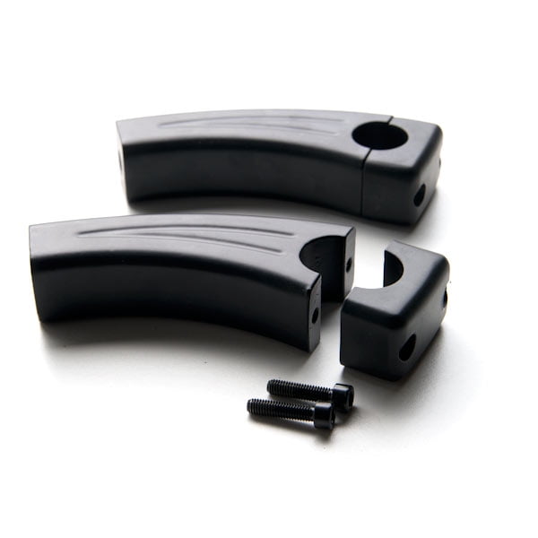 Krator 4.5" Black Motorcycle Handlebar Pullback Risers Compatible with