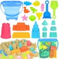 thumbnail image 1 of Cubo de arena plegable RACPNEL de Beach Toys con palas para niños de 3 a 10 años, 1 of 7