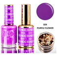 thumbnail image 2 of Set de esmaltes de uñas DAISY DND DC Purples Gel Polish con purpurina, 2 of 2