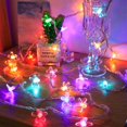 thumbnail image 4 of Flower Fairy String Lights, 33ft 100 LED Cherry Blossom Plug in Easter Christmas Tree Hanging Décor Lamp, Garden Bedroom Indoor Decorations for Fence, Wedding Birthday Party (Multicolor), 4 of 18