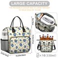 thumbnail image 5 of Pioneer Flower Floral Print Pattern Womens Lunch Box for Work,Insulated Large Lunch Bag,Leakproof Adult Lunch Bag for Work,Beach,Travel,Picnic,Camping, 5 of 6