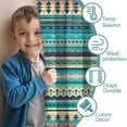 thumbnail image 3 of Blackout Kids Curtains,Boho Bohemia Geometric Line Art Childrens Insulated Curtains Set Of 2,Bedroom Essentials,Toddler Room Decor 42"x84"(106x213cm), 3 of 4