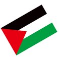 thumbnail image 4 of Bandera de Palestina con 2 ojales de latón Bandera de país de poliéster de color vivo con doble costura que no destiñe para decoración al aire libre 30x45cm/11,8x17,7 pulgadas, 4 of 5
