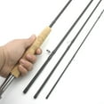 thumbnail image 2 of 2.1M 2.4M 2.7M UltraLight 4 Sections Fly Fishing Rods LW 5/6 Fast Action Freshwater Fly Rods for Trout Salmon Goods for Fishing, 2 of 7