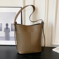 thumbnail image 1 of Bolso tipo cubo a la moda para mujer, bolso bandolera diario, bolso bandolera Retro de PU con correa ajustable, 1 of 7
