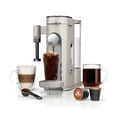thumbnail image 1 of Ninja Pod & Grounds Specialty Single-Serve Coffee Maker, K-Cup Pod Compatible, Brews Grounds, Compact Design, Built-In Milk Frother, 56-oz. Reservoir, 6-oz. Cup to 24-oz. Mug Sizes, Stone, PB051ST, 1 of 1
