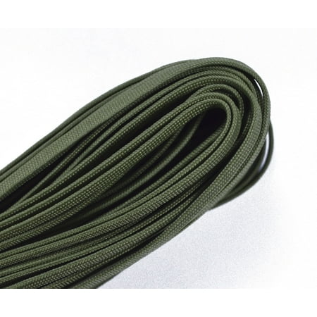 

Moss Coreless / Flat 550 Paracord - 100 Foot Bundle