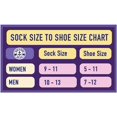 thumbnail image 4 of SOCKS'NBULK 12 Pairs Value Pack of Men and Women Diabetic Nephropathy and Edema Ankle, Ring Spun Cotton Socks, 4 of 6
