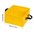 thumbnail image 3 of Ohmyroo 4 Gallon Portable Folding Bucket Lightweight Waterproof Water Container for Camping, 3 of 6