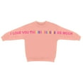 thumbnail image 5 of Couples Valentines Shirts, I Love You This Much Matching Couples Sweatshirts Crew Neck Long Sleeve Pullover Tops with Valentine's Day Letter Print, 5 of 8