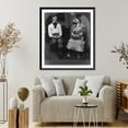 thumbnail image 4 of Historic Framed Print, Silas Simpkins came to woo young Stella Clover Lea, 17-7/8" x 21-7/8", 4 of 9