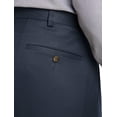thumbnail image 3 of Big and Tall Essentials by DXL Men's Pleated Dress Pants, Navy, 56W x 34L, 3 of 6