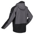 thumbnail image 3 of Regatta - Chaqueta Impermeable Highton Stretch II para Hombre (Gris Oscuro, Negro) Regatta UTRG6832_darkgreyblack, 3 of 3