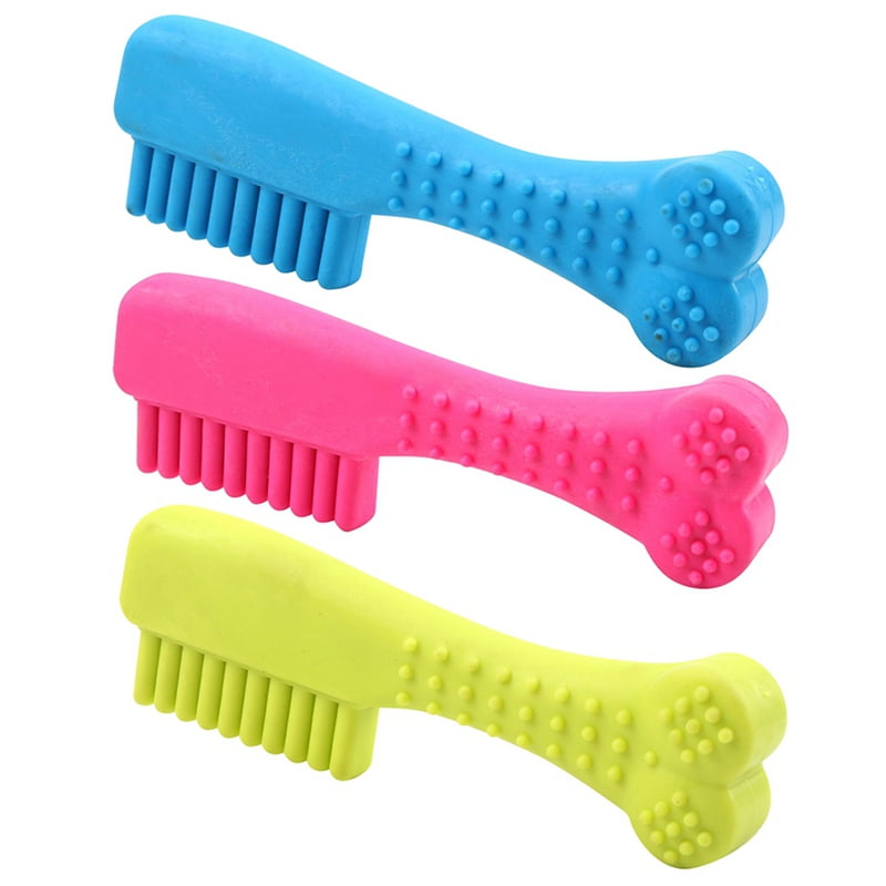 dog rubber toothbrush