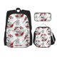 thumbnail image 1 of Easygdp Koi Fish Mochila para Niños y Niñas con Set de Caja de Almuerzo y Estuche para Lápices 3 en 1, Mochila Escolar Estampada para Adolescentes, 1 of 7