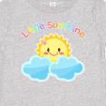 thumbnail image 4 of Inktastic Little Sunshine- cute sun rainbow letters Boys or Girls Baby T-Shirt, 4 of 5