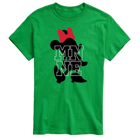 Disney - Minnie Logo Silhouette Men's Short Sleeve Graphic T-Shirt
